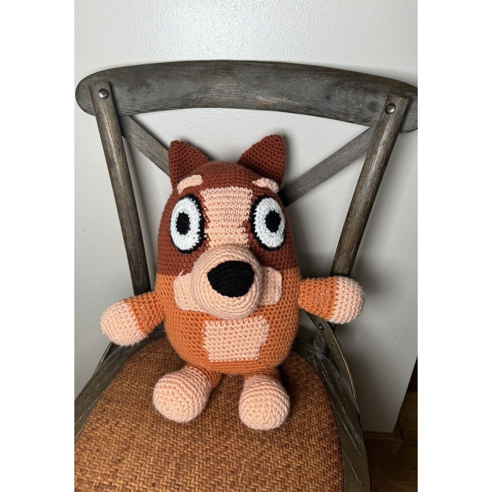 Handcrafted‎ Crocheted Bingo Character Stuffed Toy Plush From Bluey